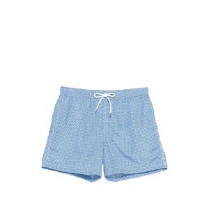 Fedeli Blue Beachwear - Swim Shorts Men